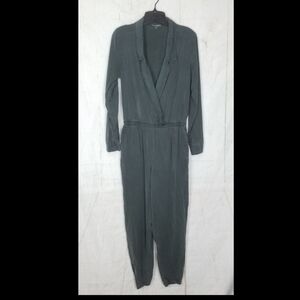 Micheal stars collar long sleeve jumpsuit